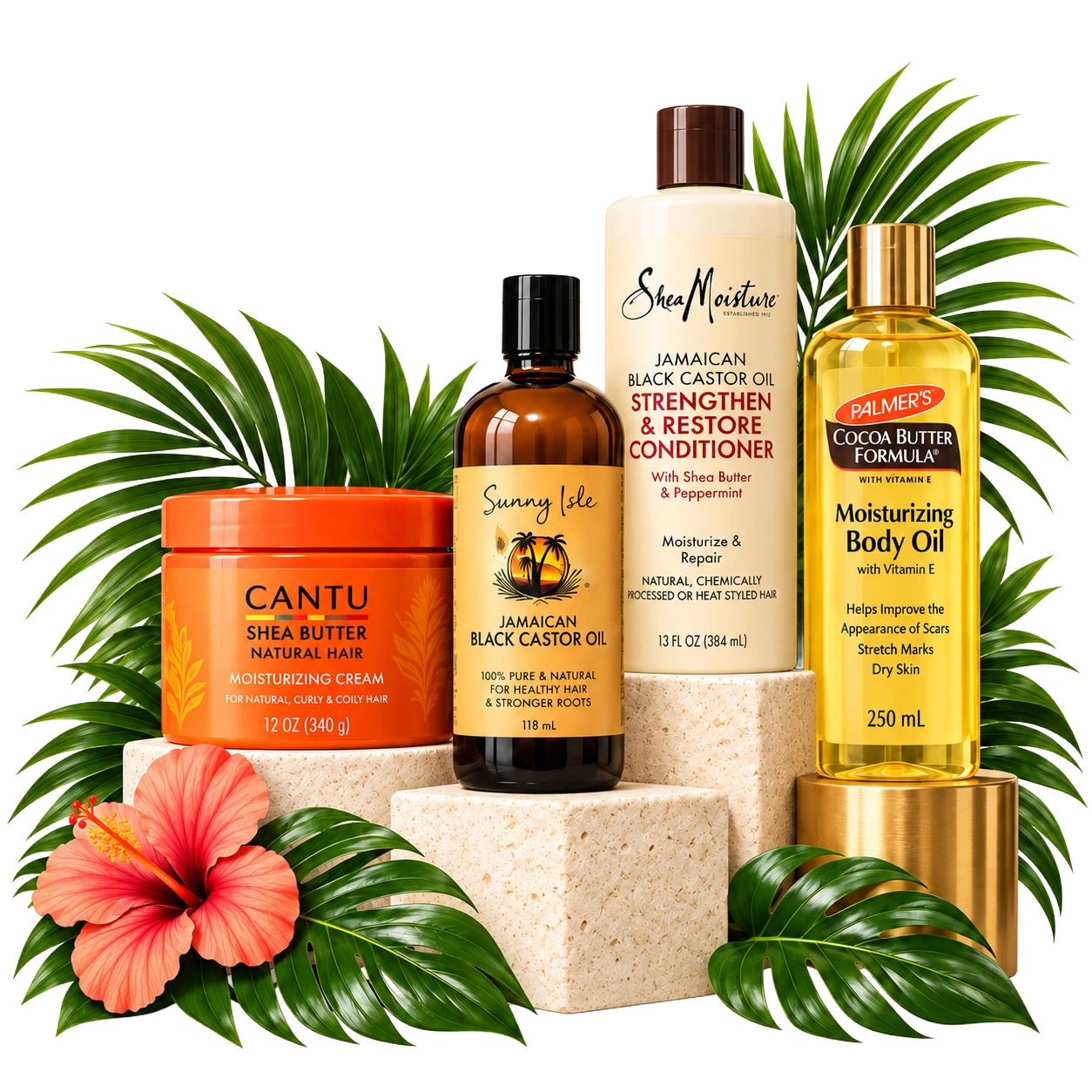 Sélection de produits capillaires et de soins — boutique Odile Beauté