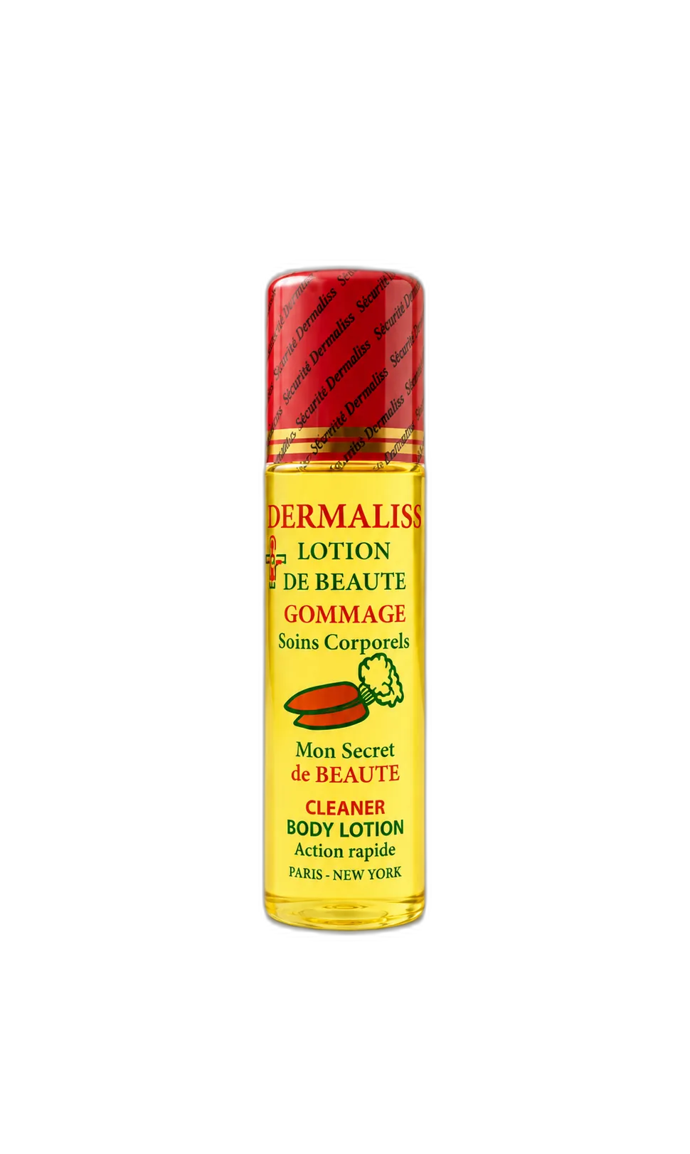Lotion de beauté gommante