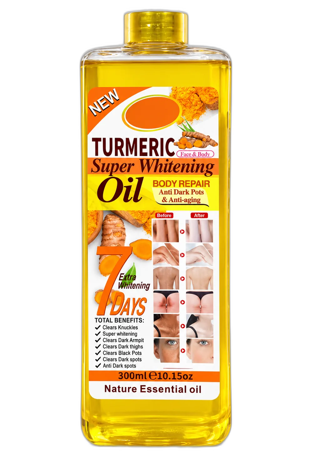 Turmeric Super Whitening Oil
