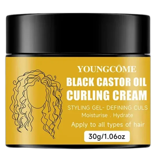 Black Castor Oil Curling Cream