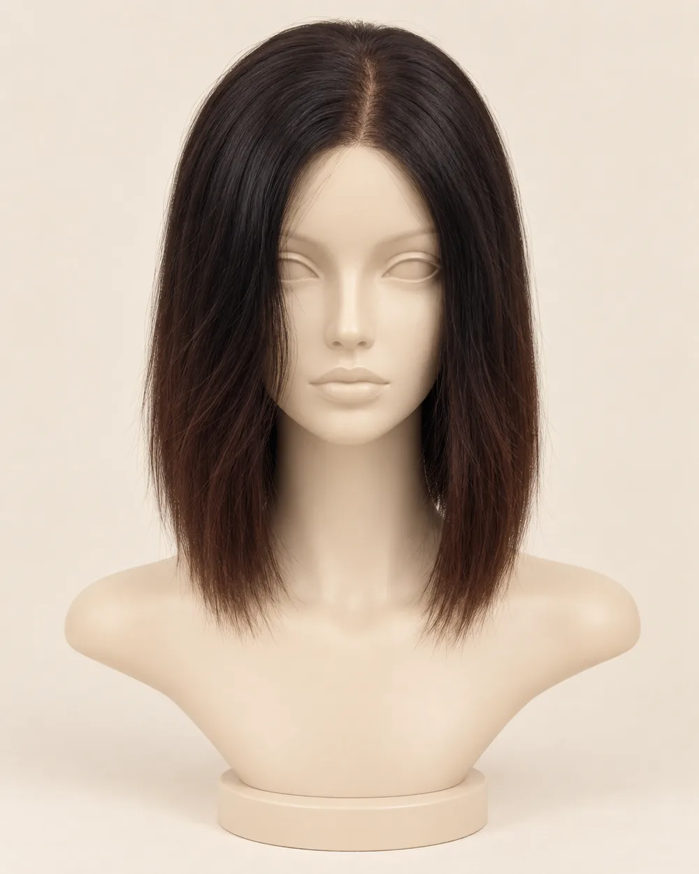 Perruque Carré Lisse Noir Naturel