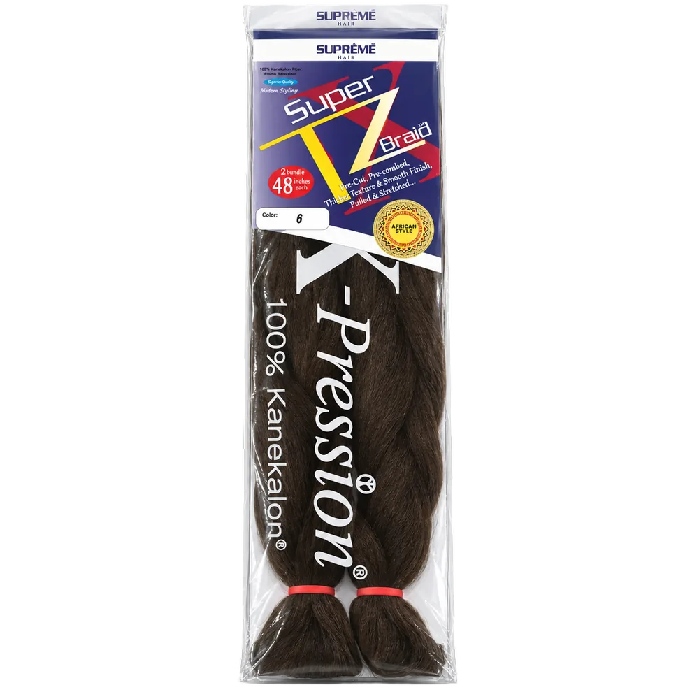 X-Pression Pre-Stretched — Brun profond