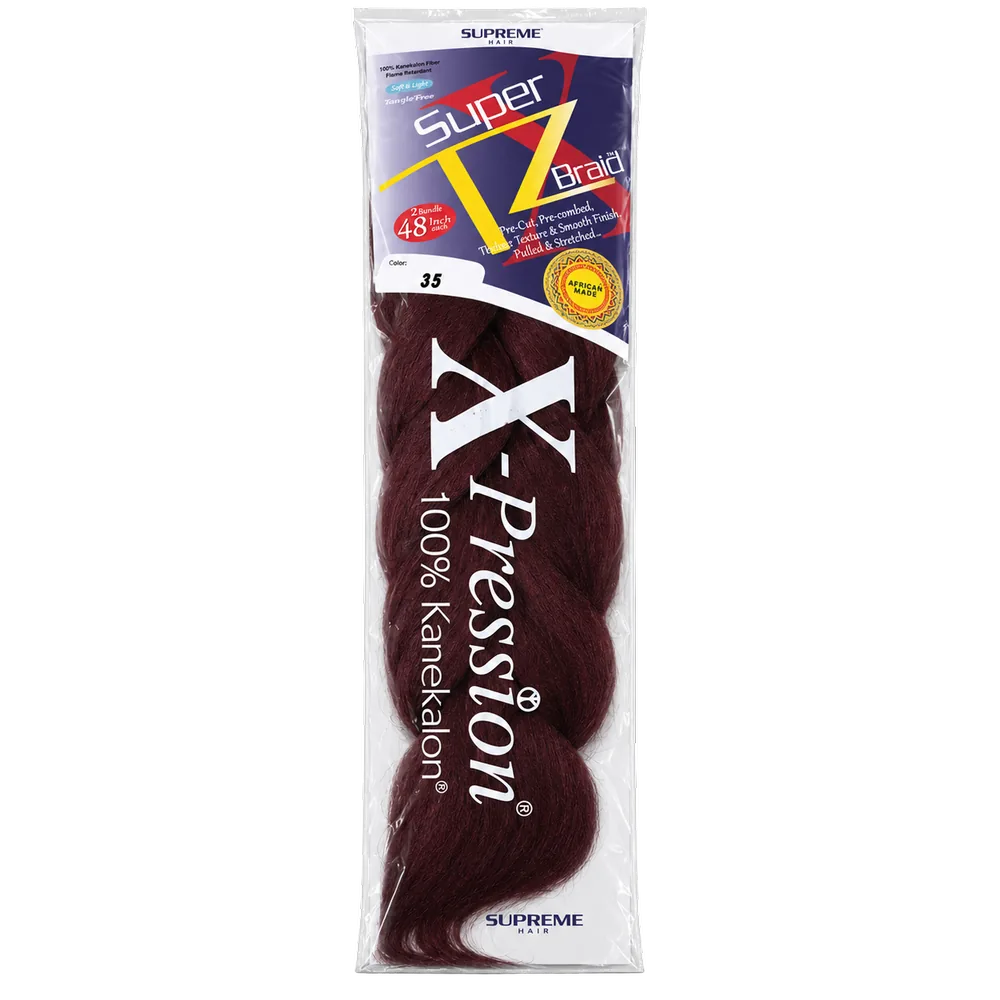 X-Pression Pre-Stretched — Bordeaux