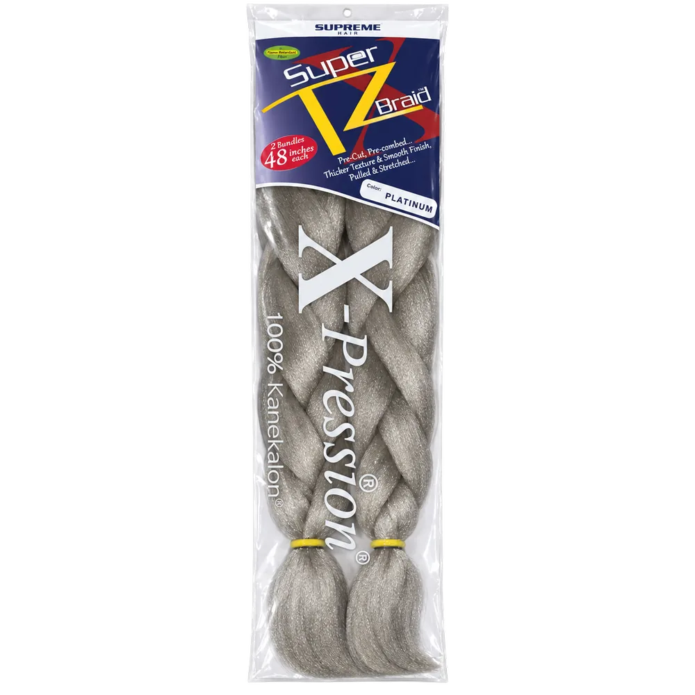 X-Pression Pre-Stretched — Gris argent
