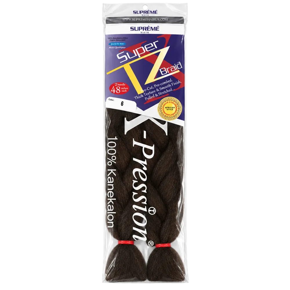 X-Pression Pre-Stretched — Noir classique