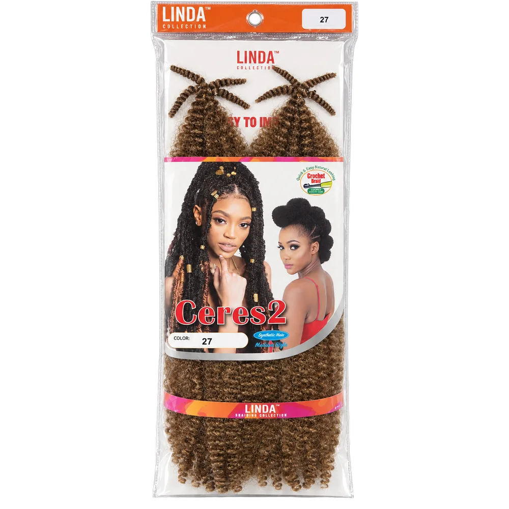 Linda Crochet Twist — Châtain