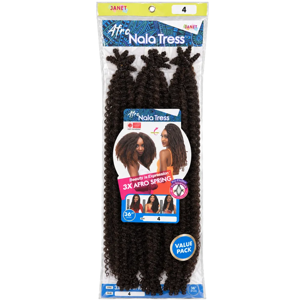 Nala Tress Springy Afro Twist — Noir