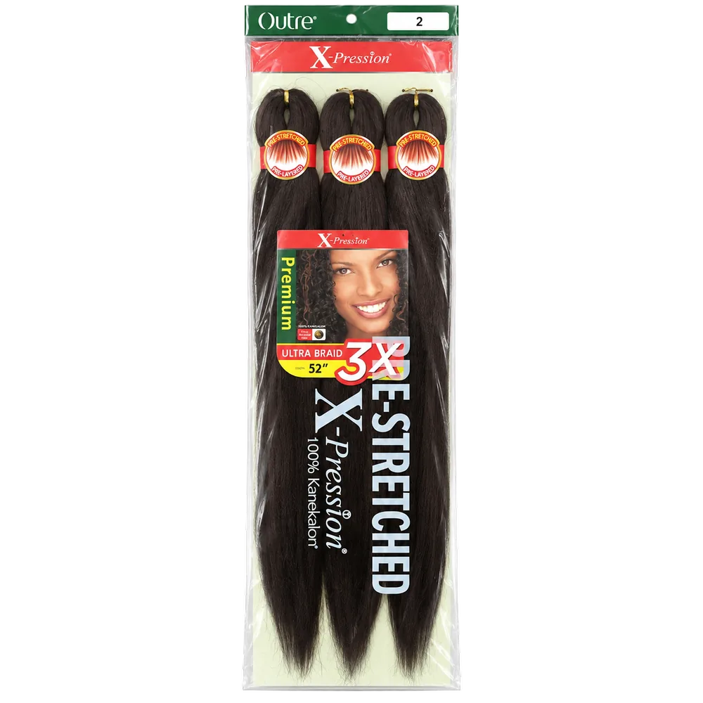 Outré 3X Pre-Stretched — Noir