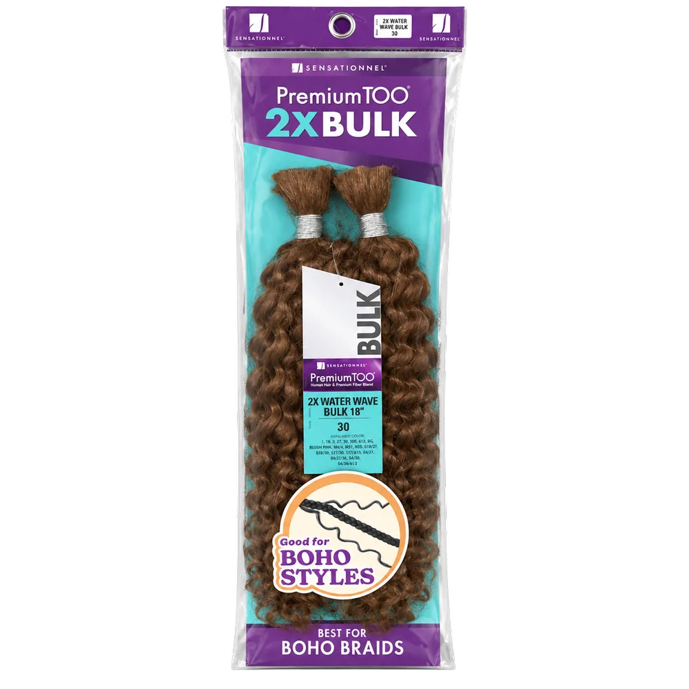 Bobbi Braids 2X Bulk — Brun acajou