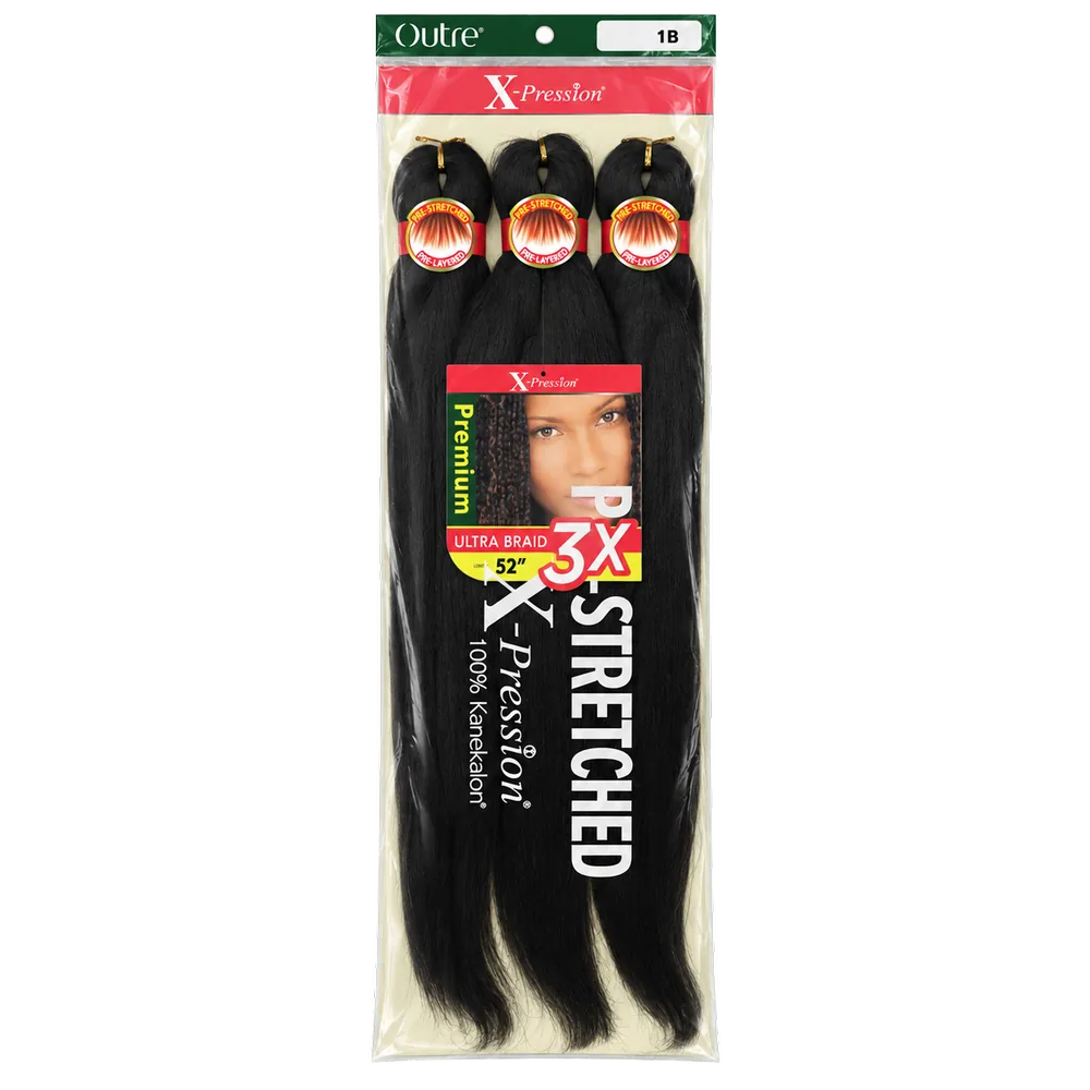 Outré 3X Pre-Stretched — Noir doux