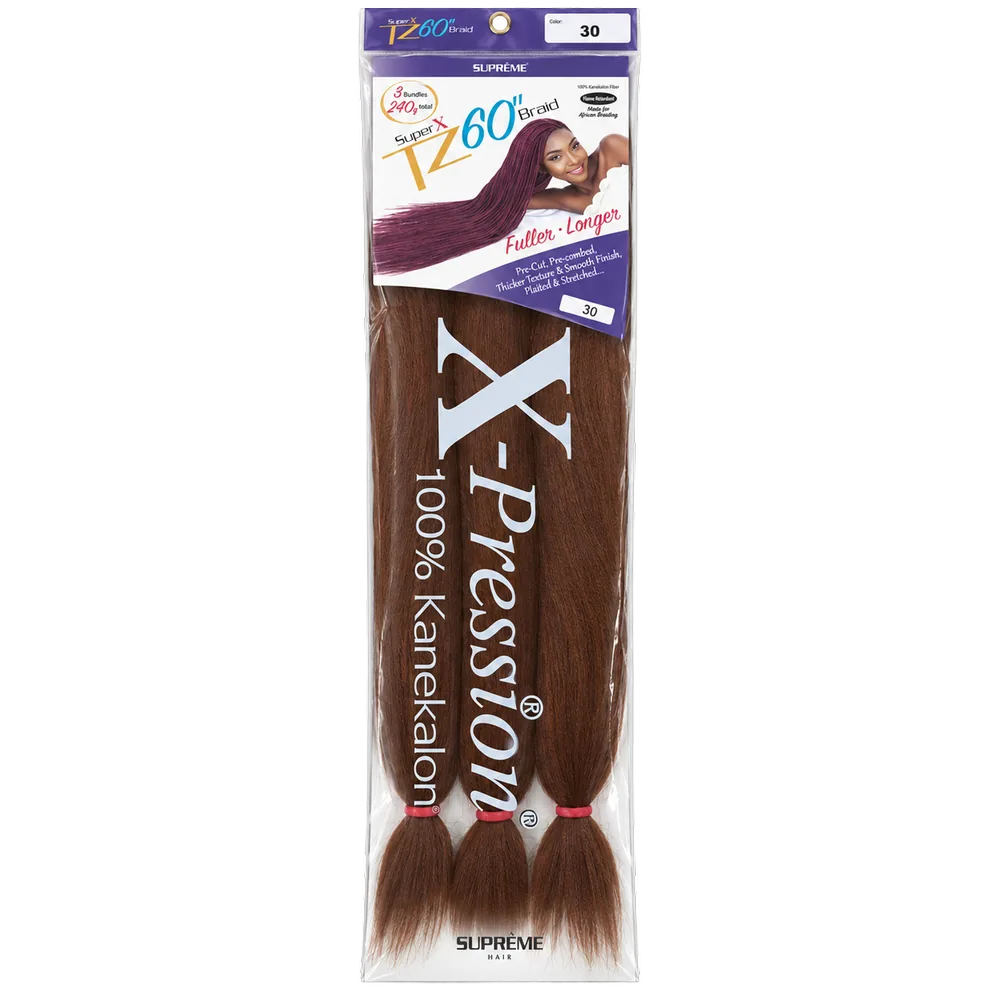 X-Pression Pre-Stretched — Brun noisette