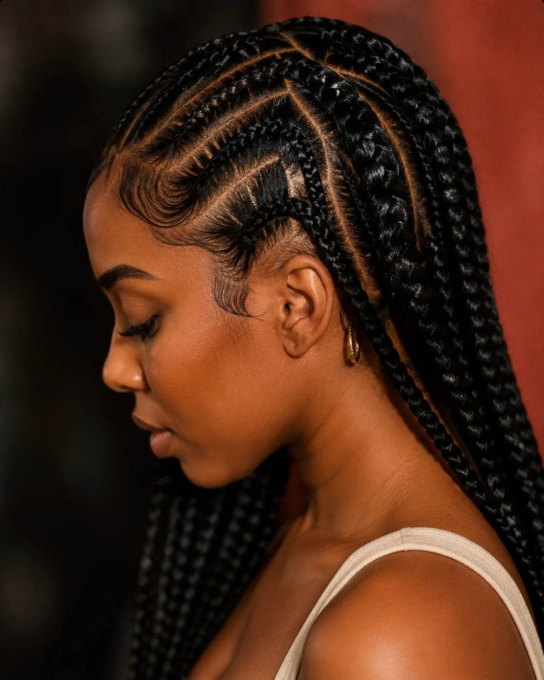 Tresses et coiffure
